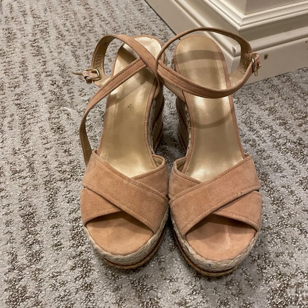Stuart Weitzman Wedge Sandals